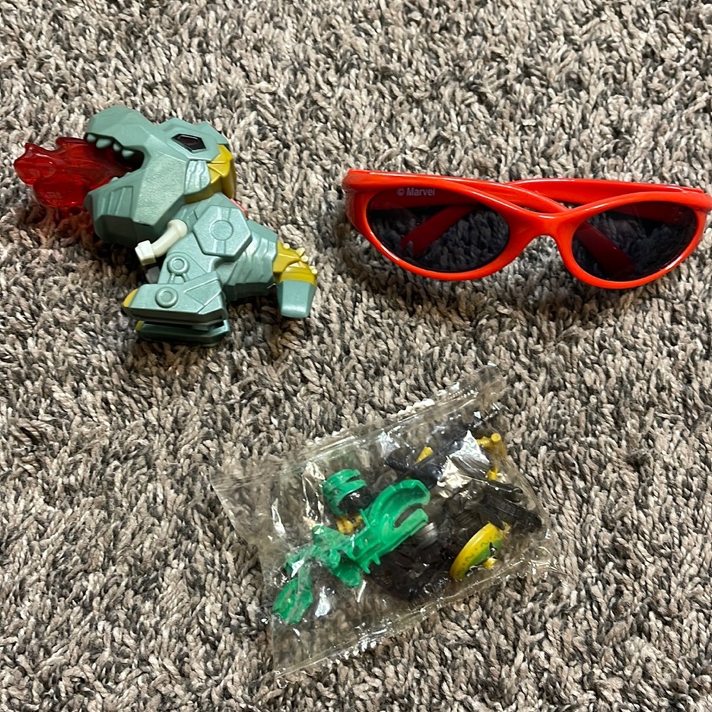 Kids toy bundle with sunglasses and toys